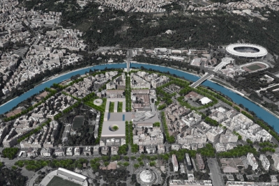 Progetto Flaminio - Concorso internazionale di progettazione per il quartiere della Città della Scienza (Roma) - 2015
